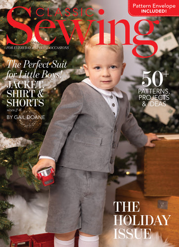 Classic Sewing Magazine Holiday 2023 Issue