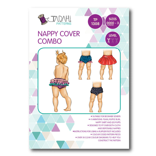Tadah Patterns Nappy Cover Combo