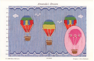 "Amanda's Dream" smocking plate by Ellen McCarn