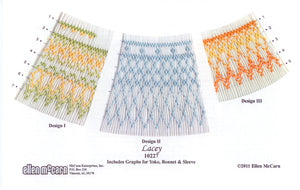 "Lacey" Smocking Plate by Ellen McCarn
