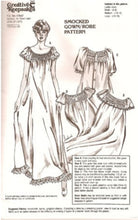 Load image into Gallery viewer, Creative Keepsakes Ladies Smocked Gown