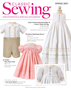 Classic Sewing Magazine Spring 2021 Issue