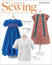 Load image into Gallery viewer, Classic Sewing Magazine Autumn 2021 Issue