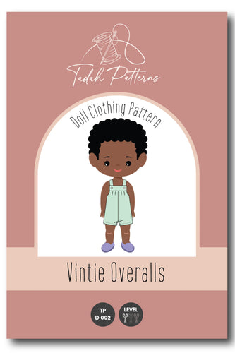Tadah Patterns Doll Vintie Overalls