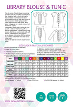 Load image into Gallery viewer, Tadah Patterns Library Blouse