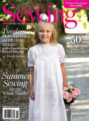 Classic Sewing Magazine Summer 2023 Issue