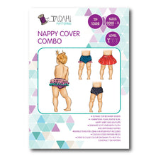 Load image into Gallery viewer, Tadah Patterns Nappy Cover Combo