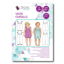 Load image into Gallery viewer, Tadah Patterns Vintie Overalls