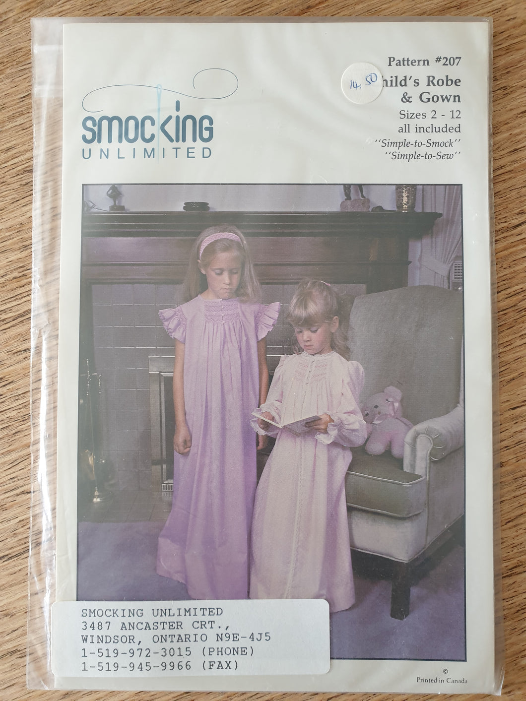 Smocking Unlimited Child's Robe and Gown