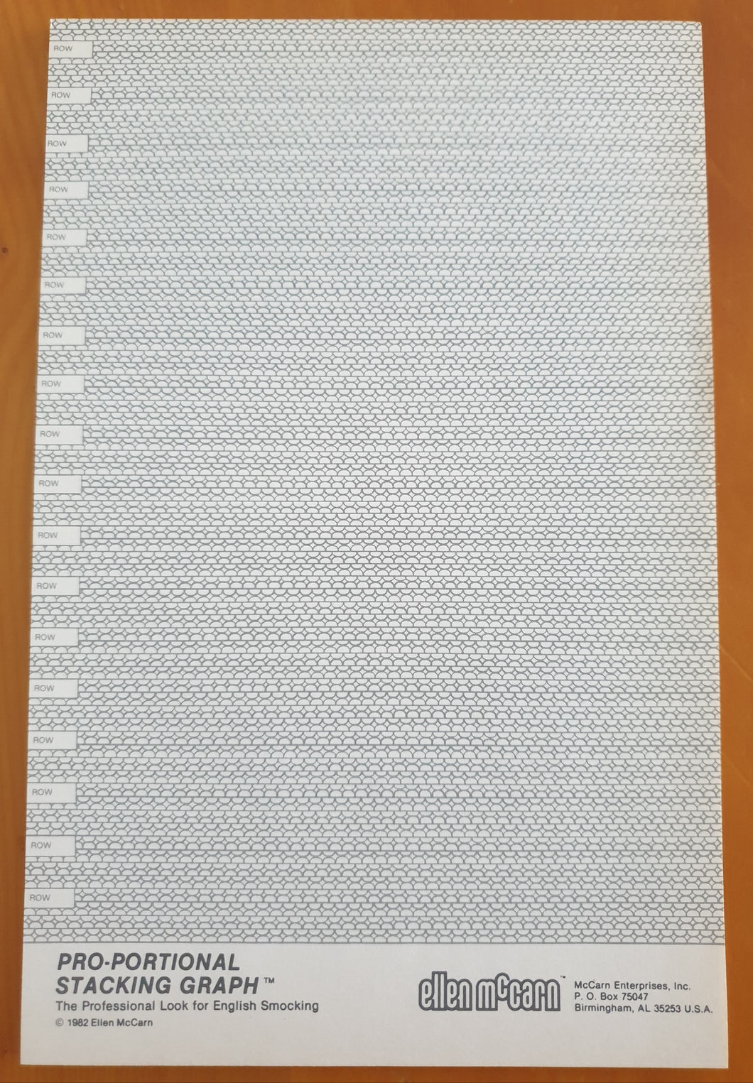 Stacking Graph Paper Pad