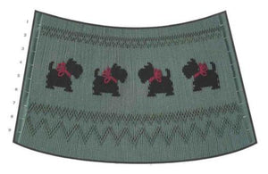 "Kelsey's Collar" smocking plate by Little Memories