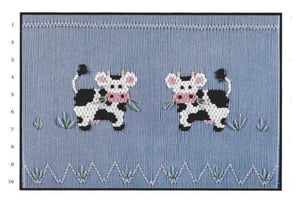 "Udder perfection" smocking plate by Little Memories