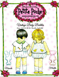 Petite Poche Vintage Baby Bubbles
