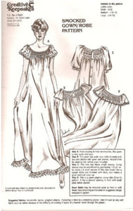 Creative Keepsakes Ladies Smocked Gown