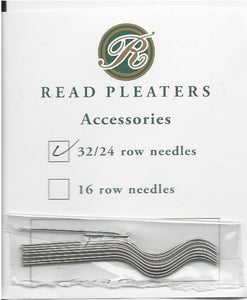 Read Pleater 24/32 Row needles x 12