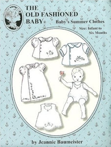Old Fashioned Baby Baby Summer Clothes