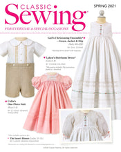Load image into Gallery viewer, Classic Sewing Magazine Spring 2021 Issue