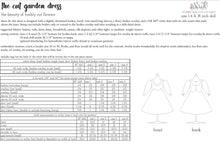 Load image into Gallery viewer, Sarah Classic Sewing Cut Garden Dress